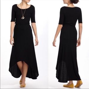 Anthropologie Bordeaux High Low Dress ❤️